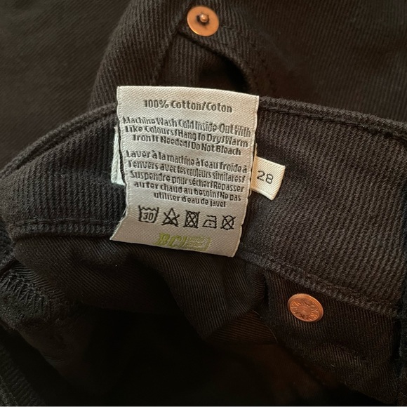 Decade Studio Kit Barrel Leg Trouser, Black, size 28 - Picture 9 of 9